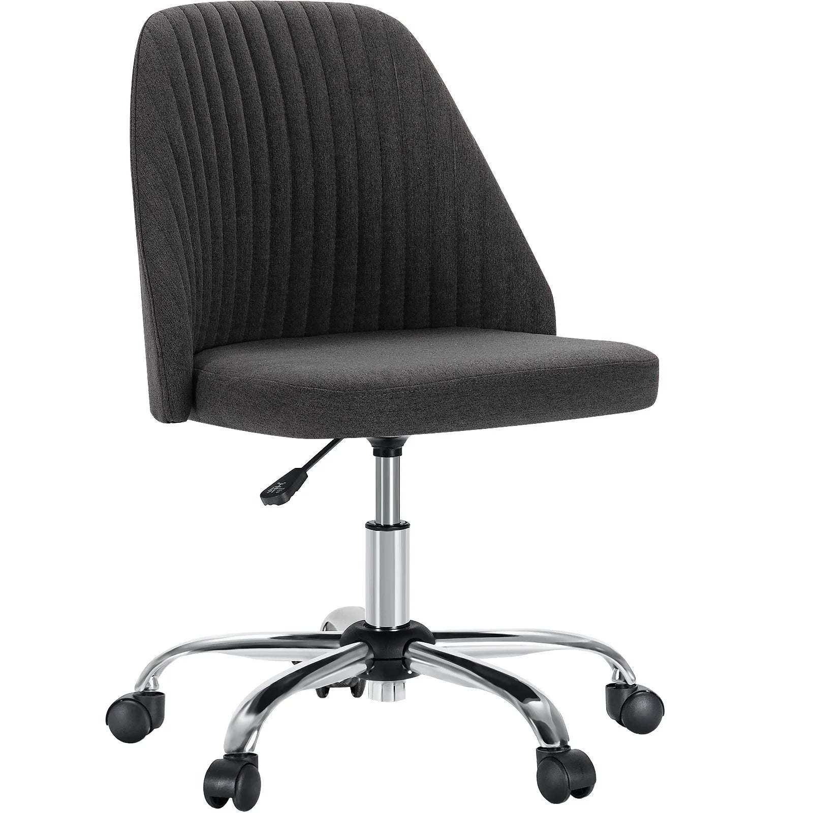 Chaise de bureau compacte sans accoudoirs