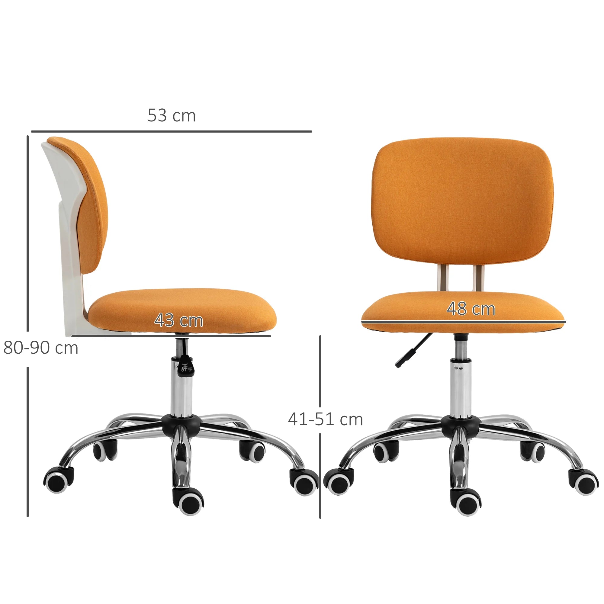 Chaise de bureau tissu respirant