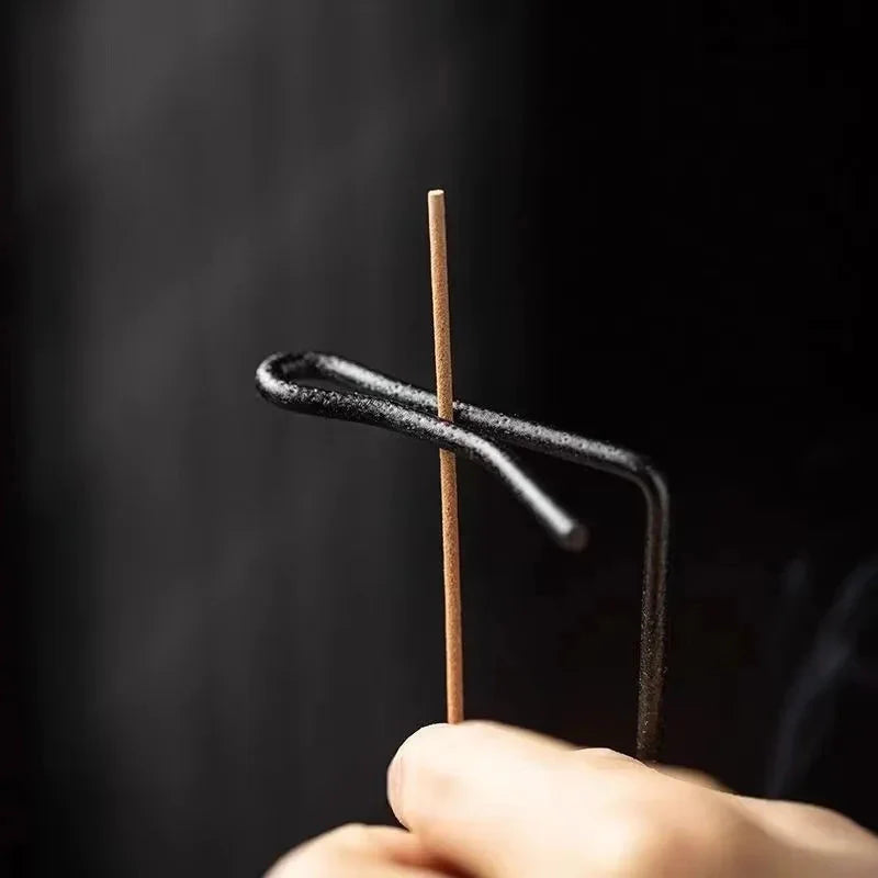 Porte-encens en bois effet inversé ElleVitals