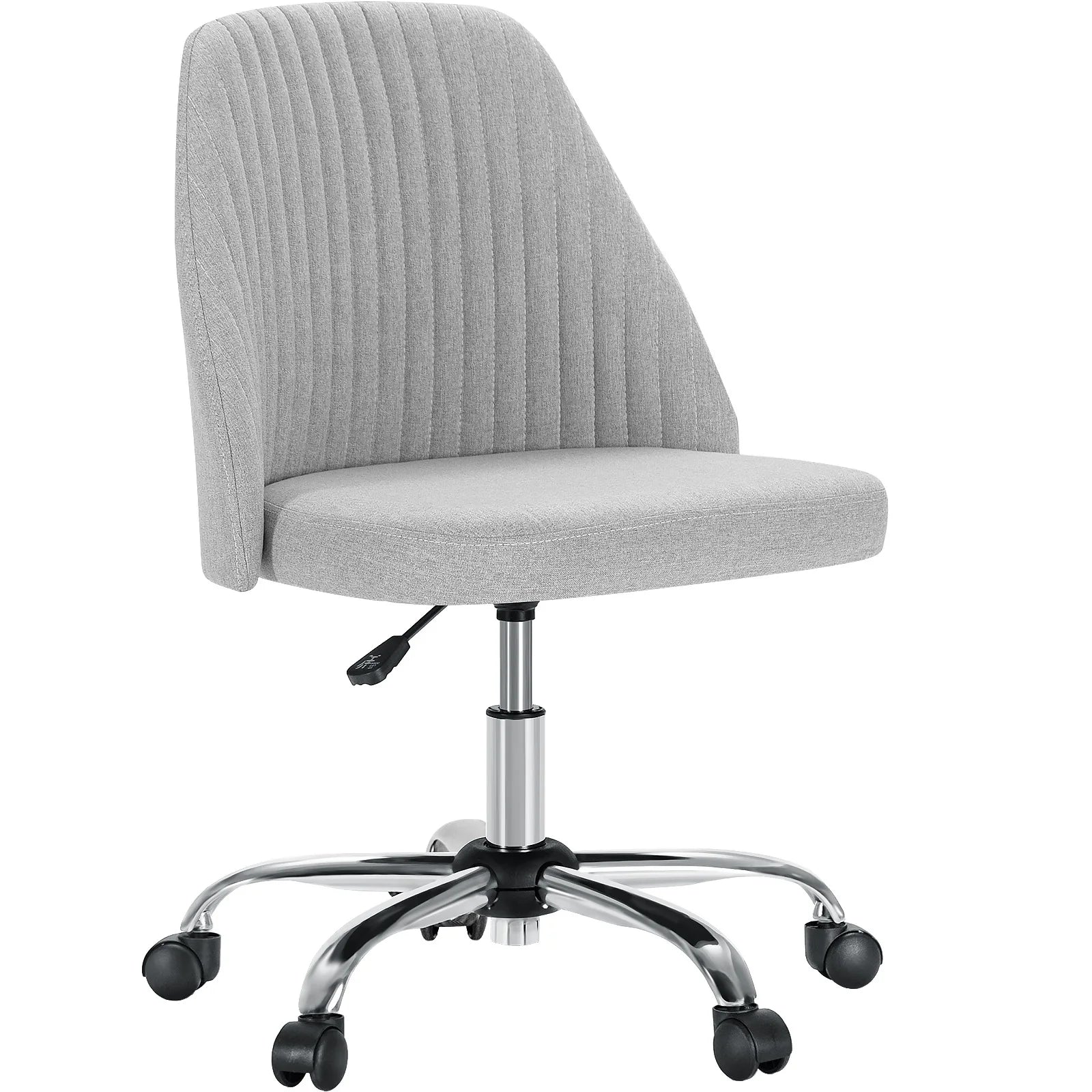 Chaise de bureau compacte sans accoudoirs