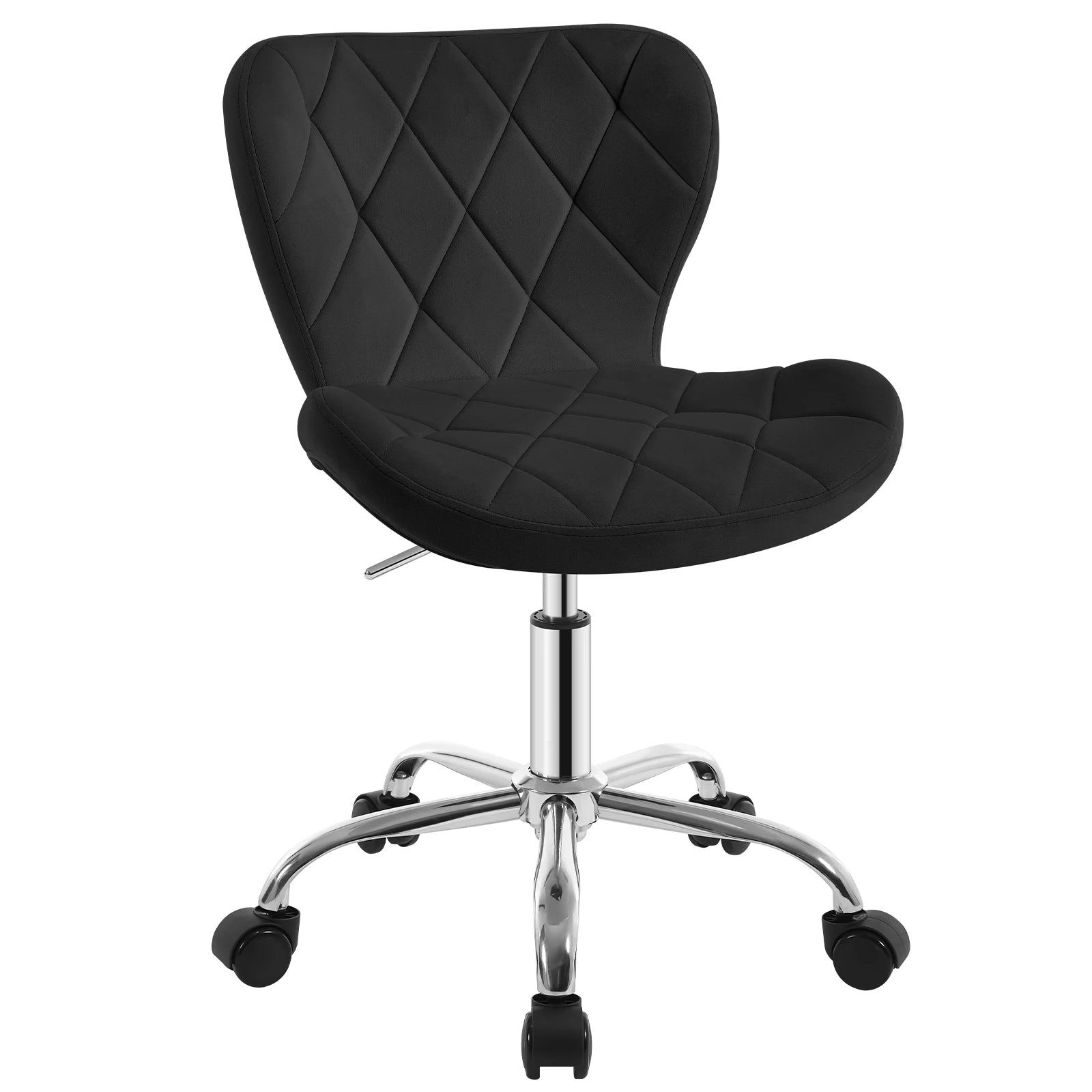 Chaise de bureau ergonomique velours