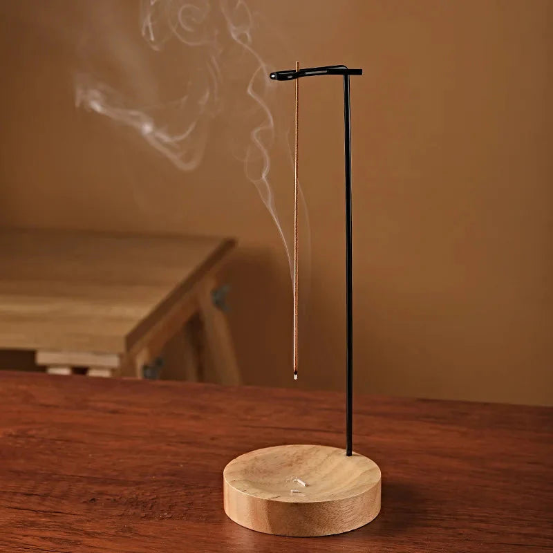 Porte-encens en bois effet inversé ElleVitals
