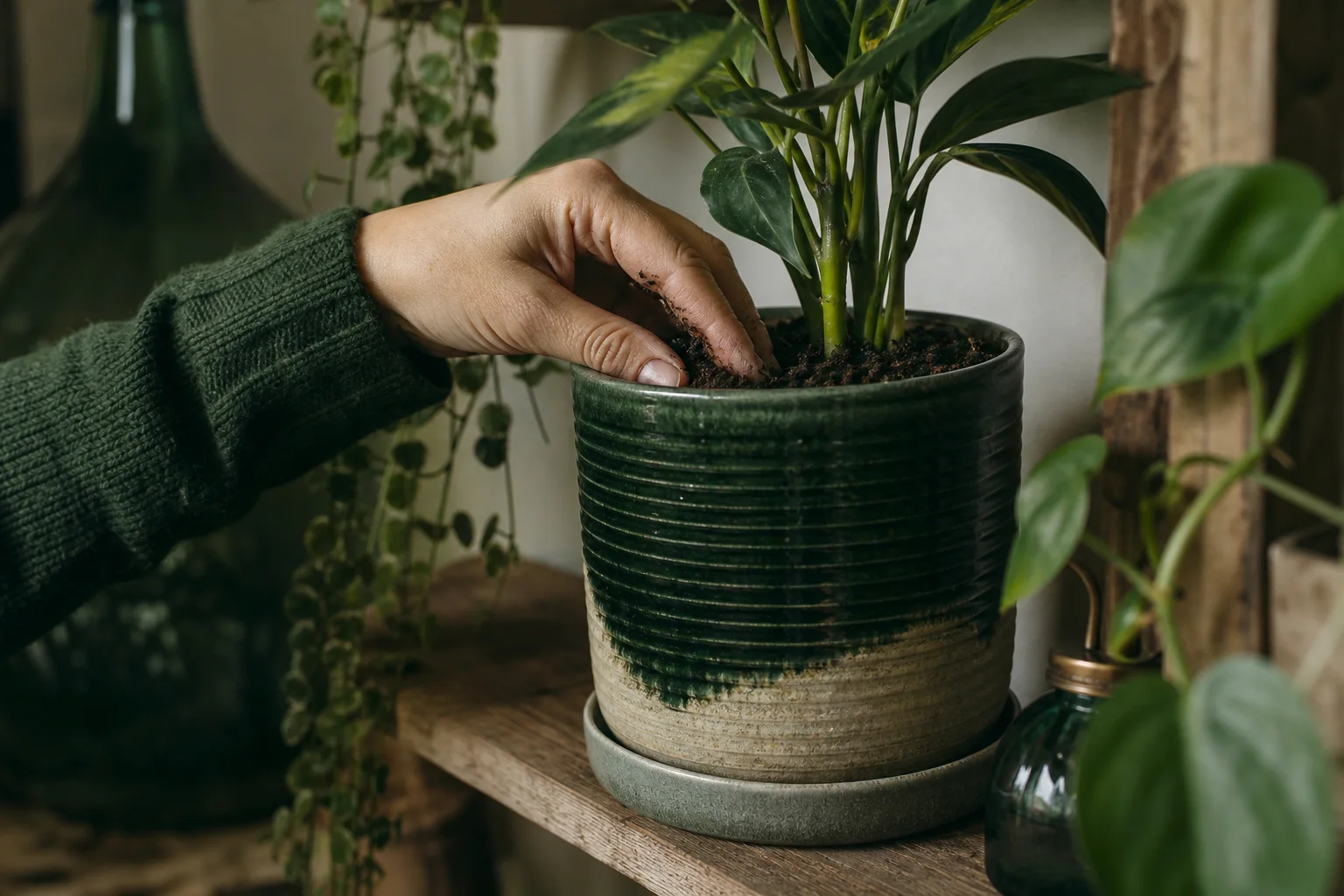 choisir ses plantes selon la luminosité pour une déco plante intérieur salon