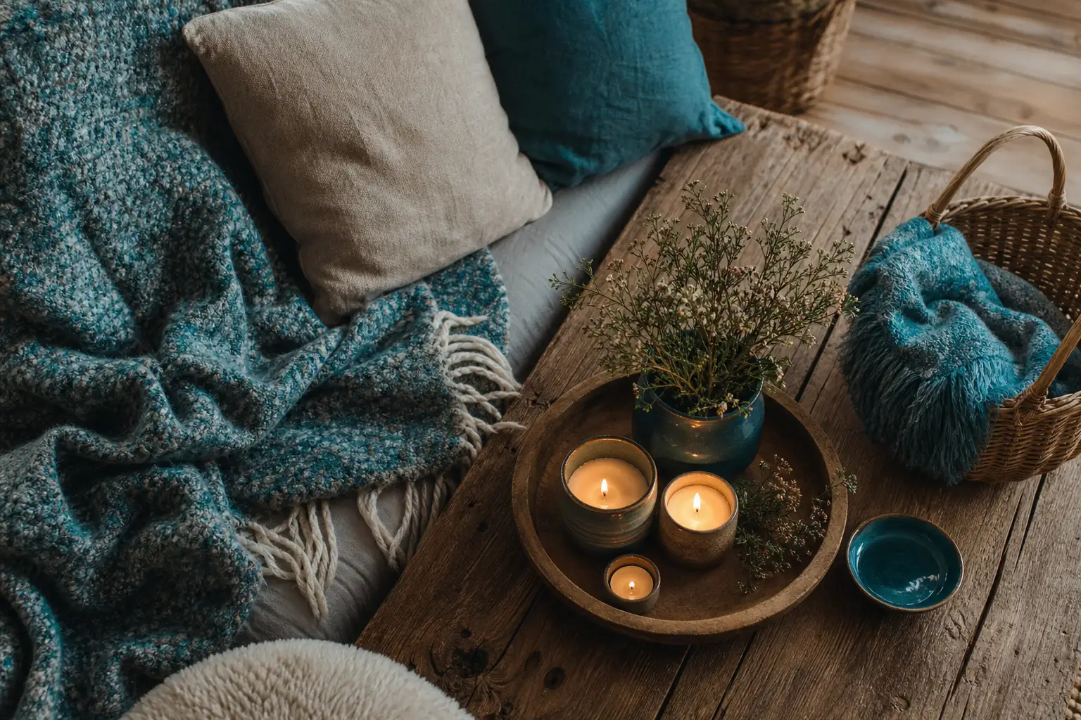 éléments essentiels d'une décoration hygge danois