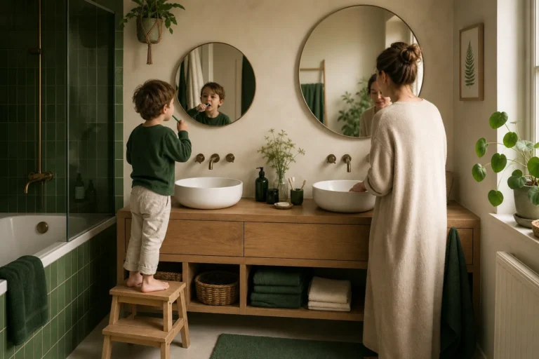Quelle hauteur pour un miroir de salle de bain bien installé