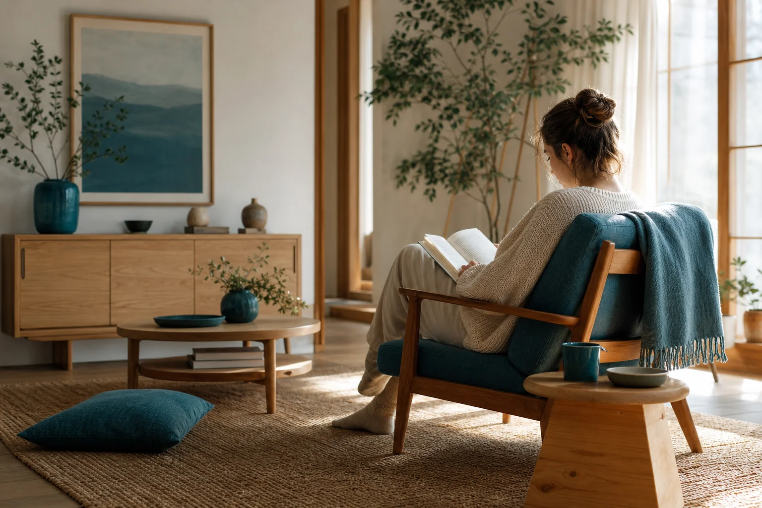 Influence scandinave et japonaise dans la décoration contemporaine