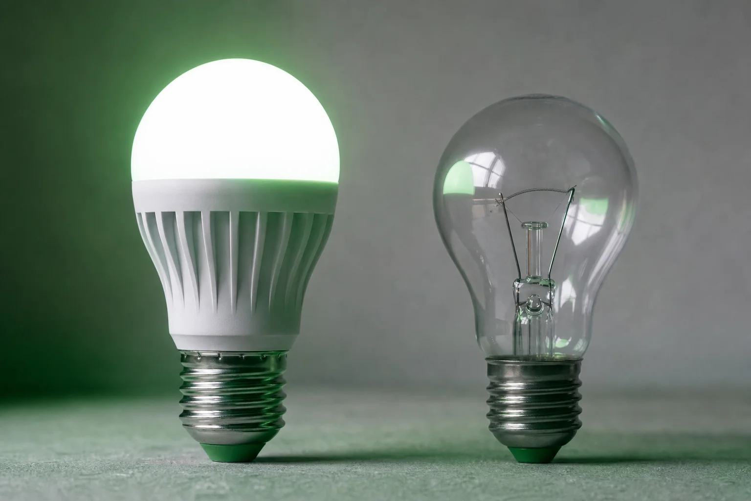 LED ou halogène pour votre lampe de bureau comparaison ampoule LED et ampoule halogène pour lampe de bureau