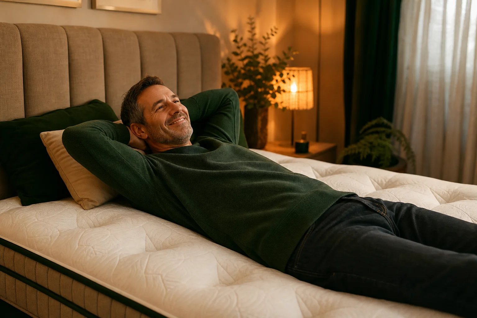 signes indiquant que le matelas neuf est prêt pour dormir