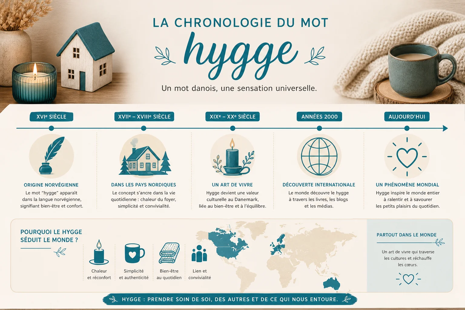 origine et histoire du hygge danois dans le temps
