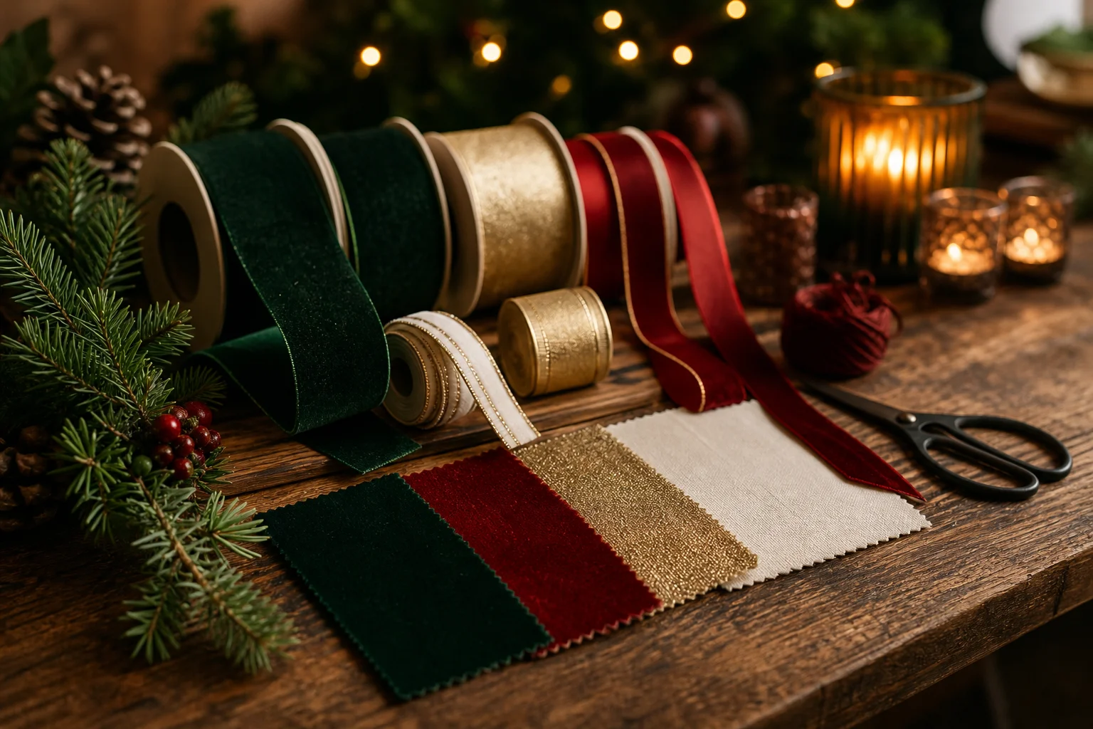 choisir un thème de couleur sapin pour sa décoration de noël