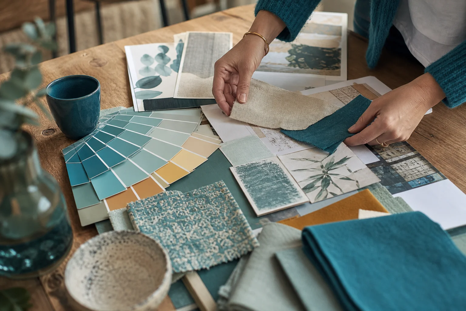 palette de couleurs pour une déco maximaliste réussie