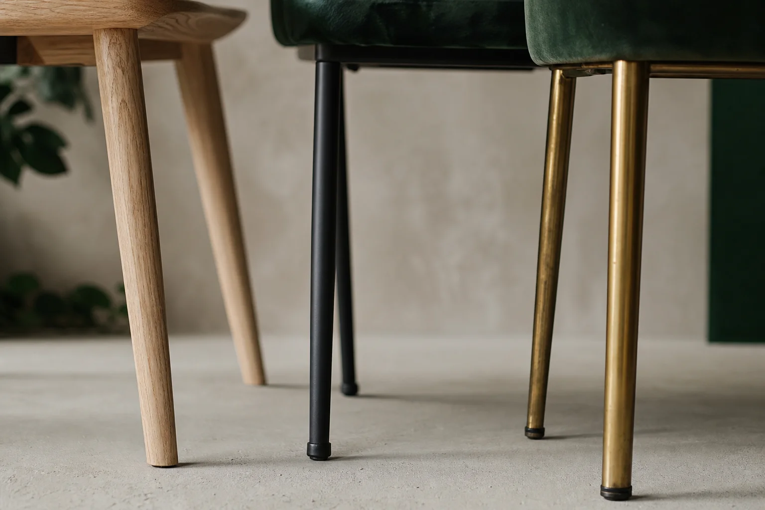 piètement pour comment choisir ses chaises de salle à manger
