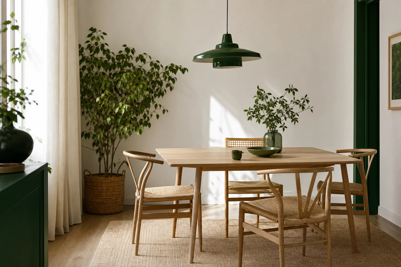 style scandinave pour harmoniser sa table de salle à manger