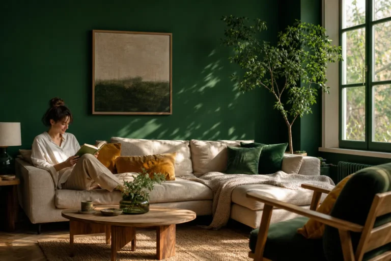 Quelle couleur avec le vert sapin pour une déco réussie en 2026