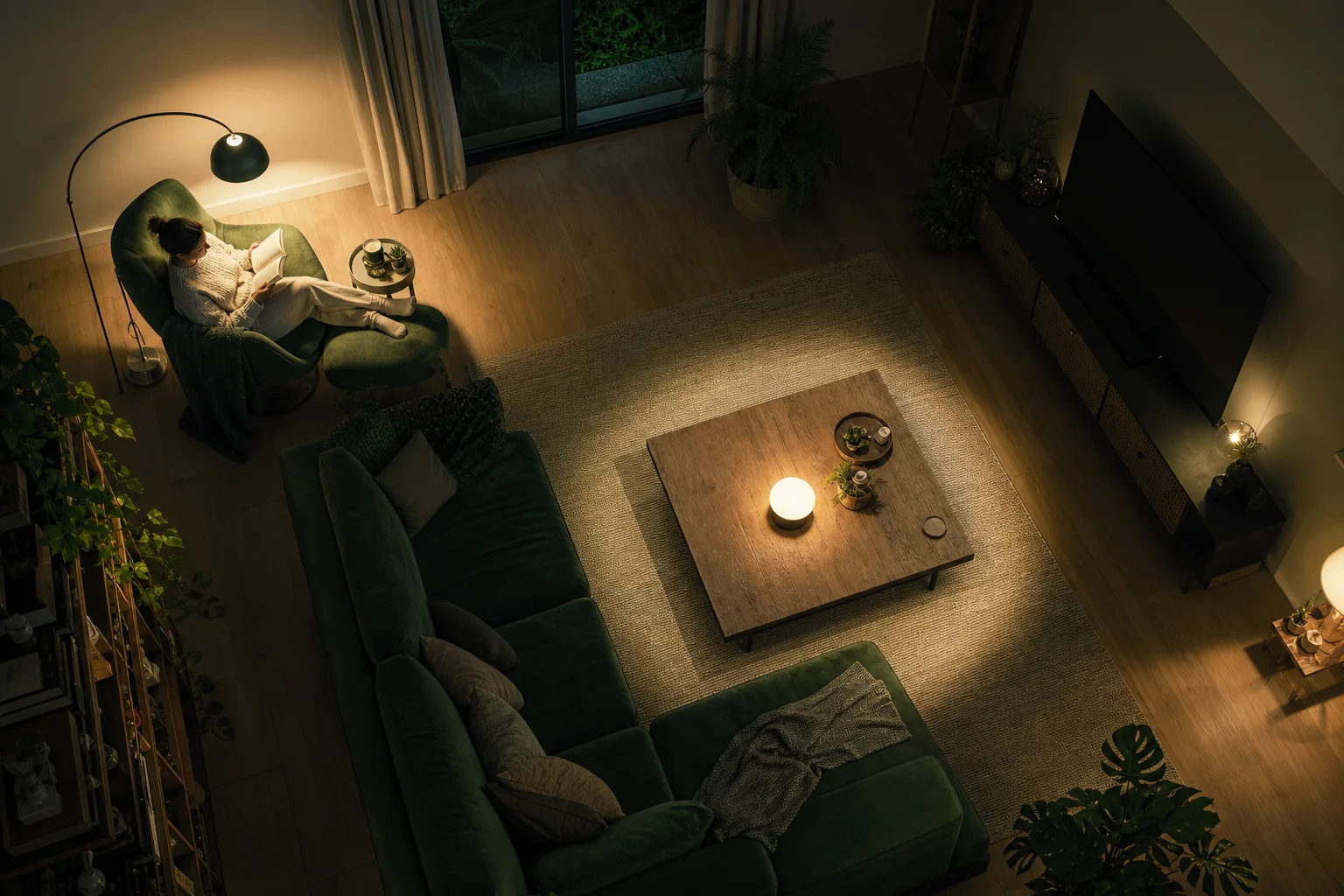 comment éclairer un salon en créant des zones lumineuses distinctes